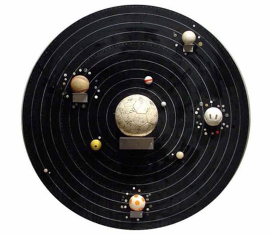 Solar System Model (Wiffle king Saturn)