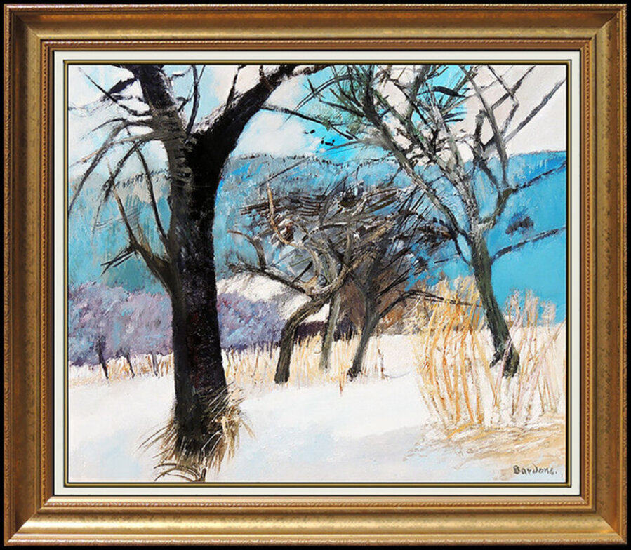 Niege sur le Marais