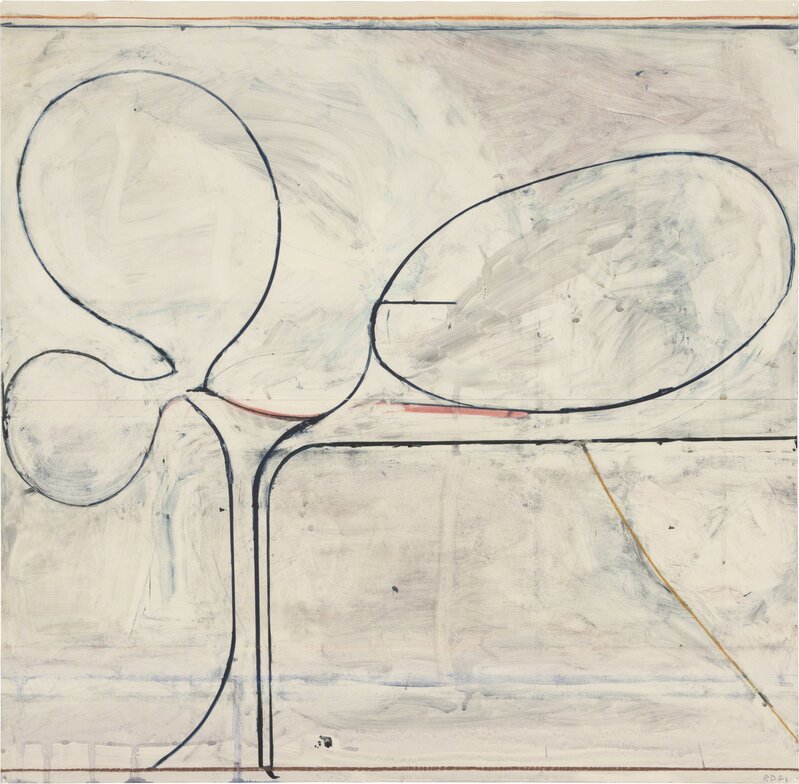 Richard Diebenkorn, ‘Untitled’, 1981, Drawing, Collage or other Work on Paper, Gouache and crayon on joined paper, Richard Diebenkorn Foundation