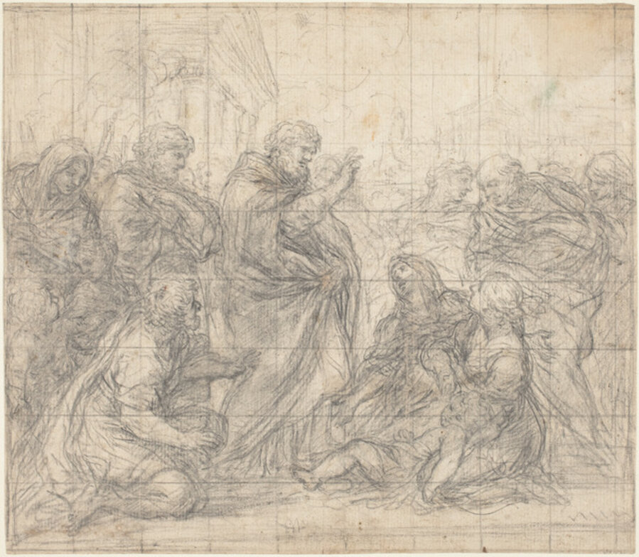 Saint Zenobious Resuscitating a Child