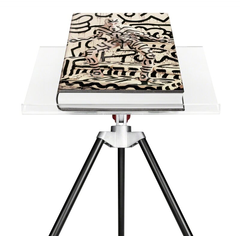 Annie Leibovitz, ‘Annie Leibovitz, SUMO book, signed Limited Edition with Marc Newson Bookstand. Keith Haring Cover’, 2014, Books and Portfolios, Hardcover with 8 fold-outs, 19.7 x 27.2 in., 476 pages, supplement book, and book stand designed by Marc Newson., TASCHEN