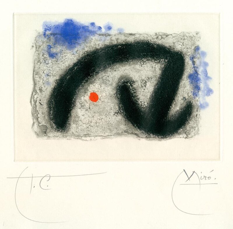 Joan Miró, ‘Nous Avons’, 1959, Print, Original etching on paper, Galerie Bordas