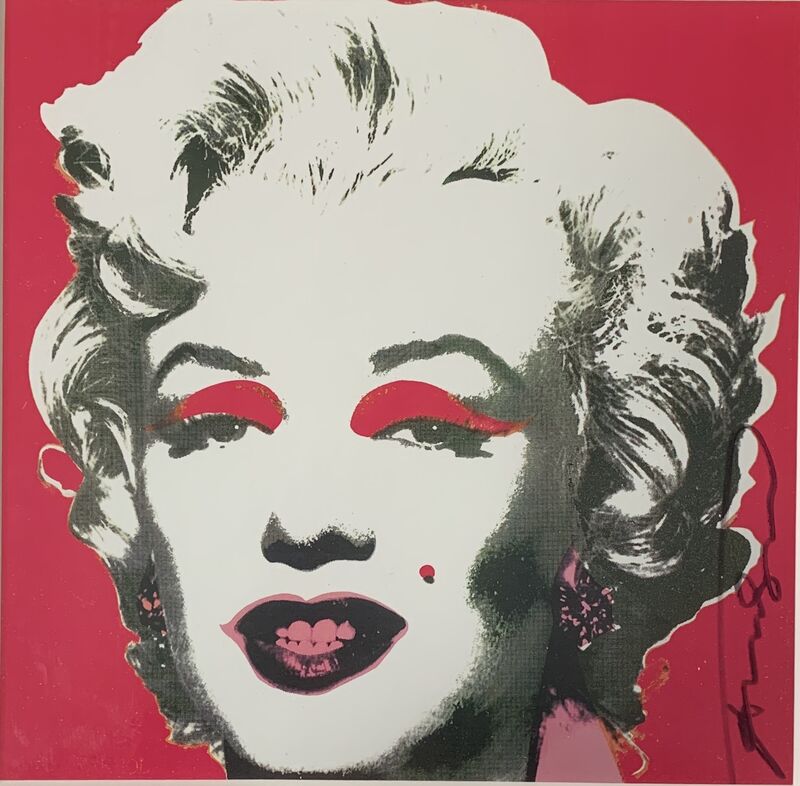 Andy Warhol, ‘Marilyn (Announcement)’, 1981, Print, Offset lithograph in colours on wove paper, Tate Ward Auctions