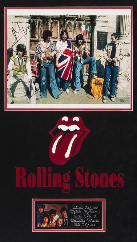‘The Rolling Stones, A Signed Photograph’