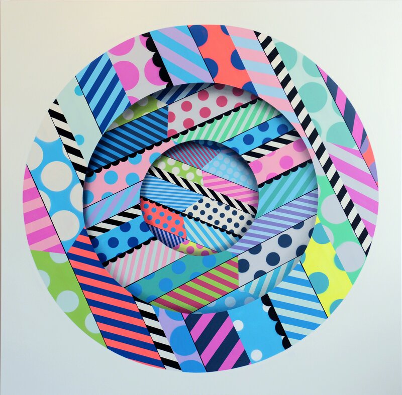 Jason Woodside, ‘Lrg. Full Circle’, 2016, Painting, Acrylic on canvas, StolenSpace Gallery