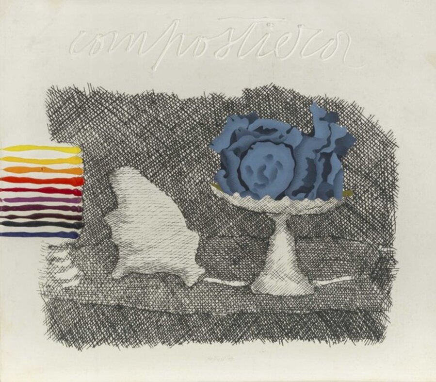 Piccola Compostiera (da e per Morandi) from the 'Restaurazione' series