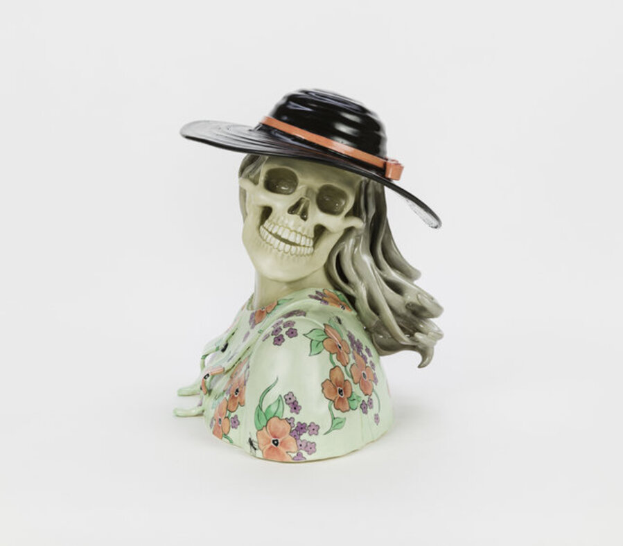 Untitled (Floral Bust)