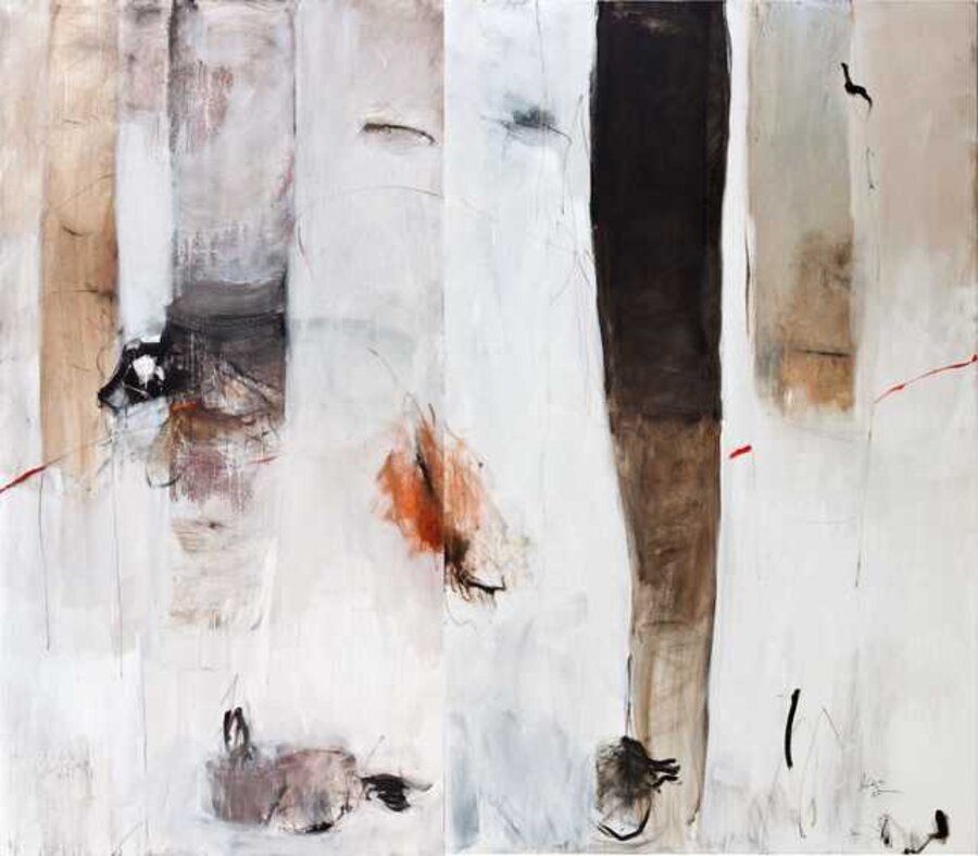 Untitled, from the Pomegranates and Trees Series (diptych)