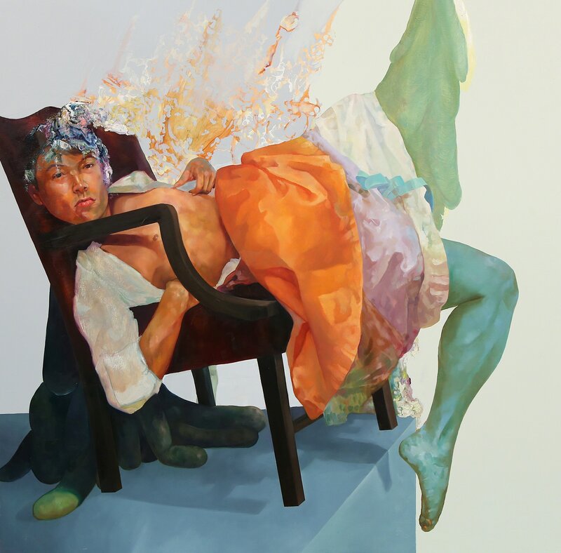 David Antonio Cruz, ‘itsnotthatseriousitsjustoneofyourlittleprincesses’, 2010, Painting, Oil on Wood Panel, BRIC