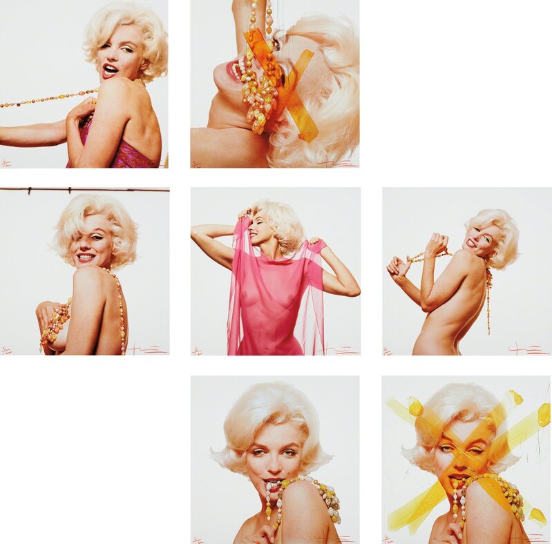 Bert Stern, ‘The Marilyn Portfolio’, Photography, Seven archival pigment prints, printed later by Don Penny, Phillips
