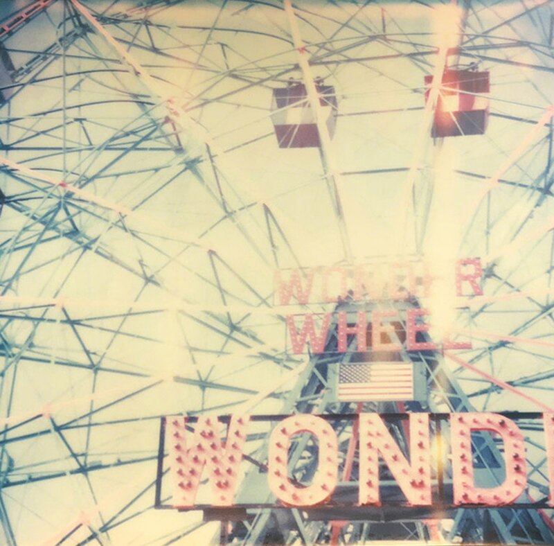 Stefanie Schneider, ‘Wonder Wheel,  Contemporary, 21st Century, Polaroid, Landscape Photography’, 2005, Photography, Analog C-Print, hand-printed and enlarged by the artist Stefanie Schneider on Fuji Crystal Archive Paper, matte surface, based on her expired Polaroid, not mounted, Instantdreams
