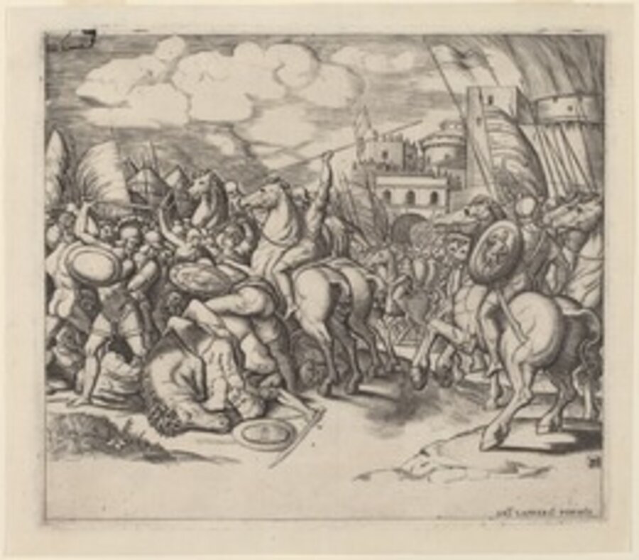 The Victory of Scipio over Syphax
