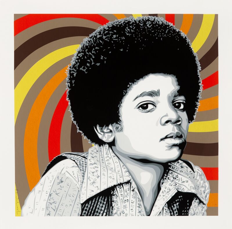 Mr. Brainwash, ‘Rock With You (Brown)’, 2013, Print, Screenprint in colors on Archival Art paper, Heritage Auctions
