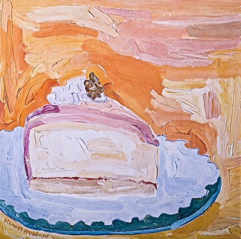 Eleanor Hubbard, ‘Piece of Cake’, 2023, Painting, Hand colored digital media on BFK Rives paper, Walter Wickiser Gallery
