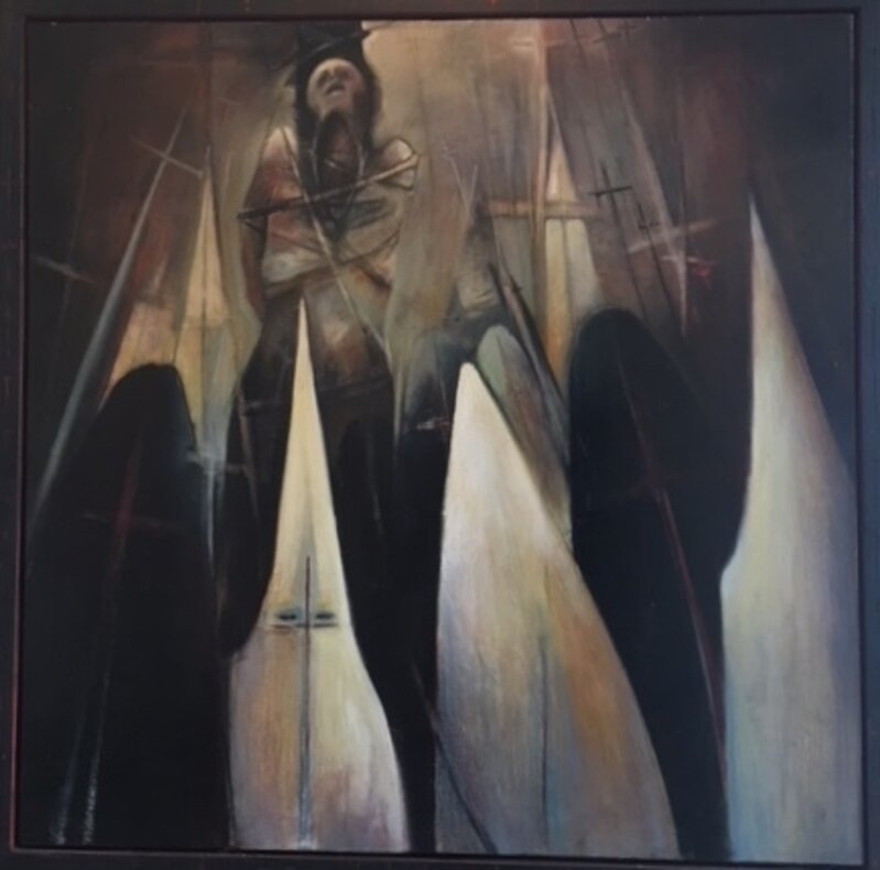 Sharon Kopriva, ‘The Penitent’, 1986, Painting, Oil on Canvas, Deborah Colton Gallery