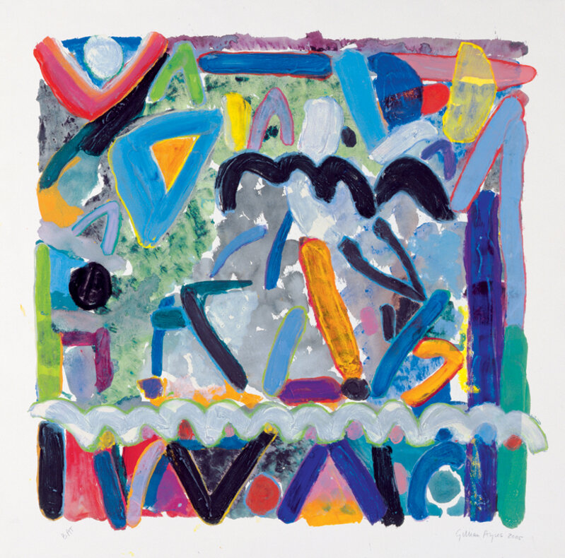 Gillian Ayres, ‘Will Summers’, 2005, Print, Carborundum etching with hand painting, Cristea Roberts Gallery