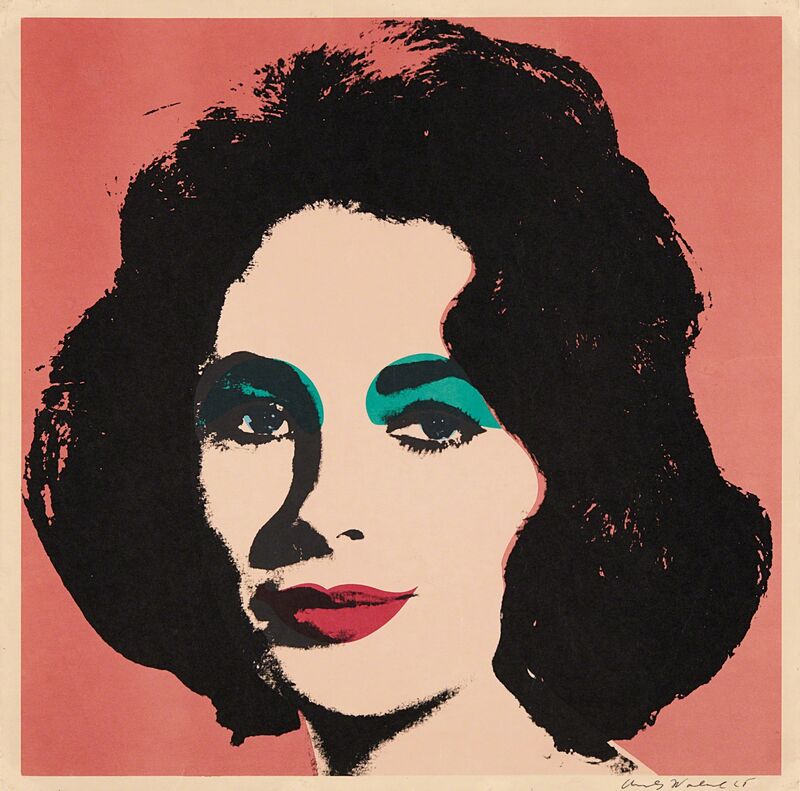 Andy Warhol, ‘Liz’, 1964, Print, Offset lithograph in colors, on wove paper, with full margins, Phillips