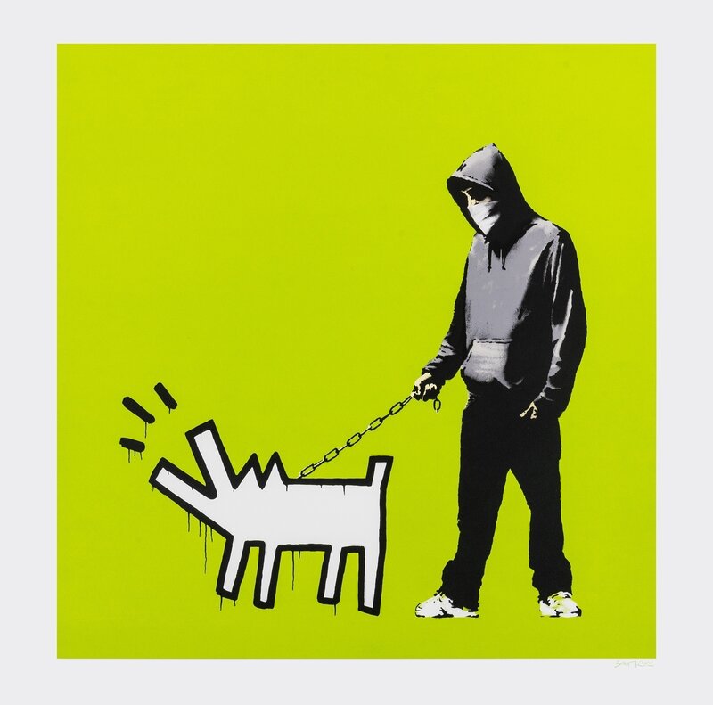 Banksy, ‘Choose your weapon (Lime Green) (Signed)’, 2010, Print, Screenprint in colours, Forum Auctions