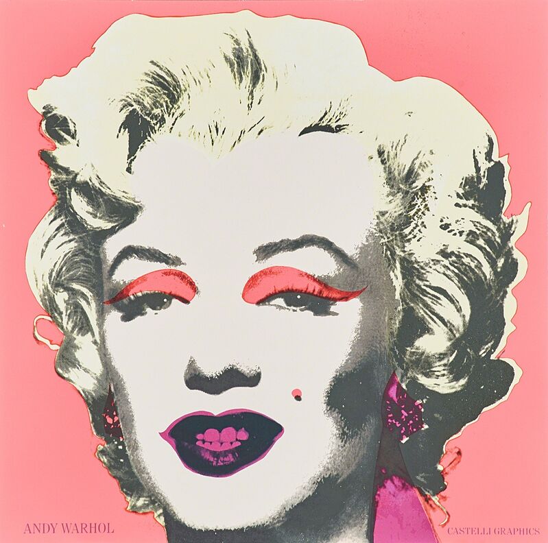 Andy Warhol, ‘Two Marilyn Invitations (Castelli Gallery)’, 1981, Print, Offset lithographs in colors, Rago/Wright/LAMA