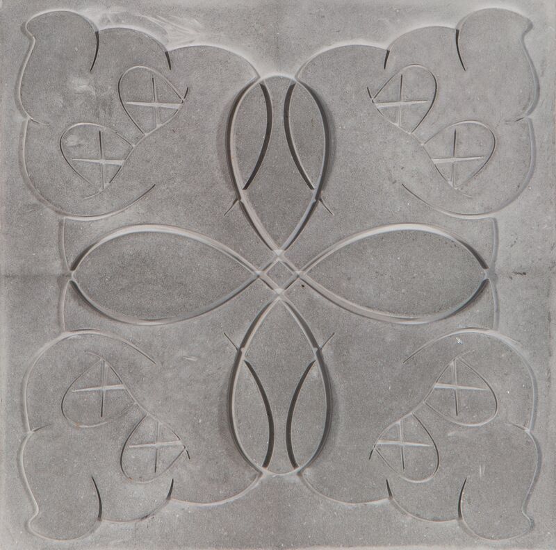 KAWS, ‘OriginalFake Store Tile (Grey)’, 2006, Design/Decorative Art, Ceramic tile, Heritage Auctions