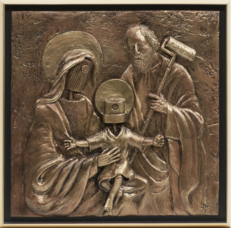 Ryan Callanan (RYCA), ‘I’m not your father’, 2009, Mixed Media, Resin and wood relief, artempus
