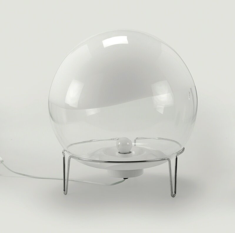 Angelo Mangiarotti, ‘A "Sfera" table lamp in Murano glass and chromed metal’, 1970 ca., Design/Decorative Art, Cambi