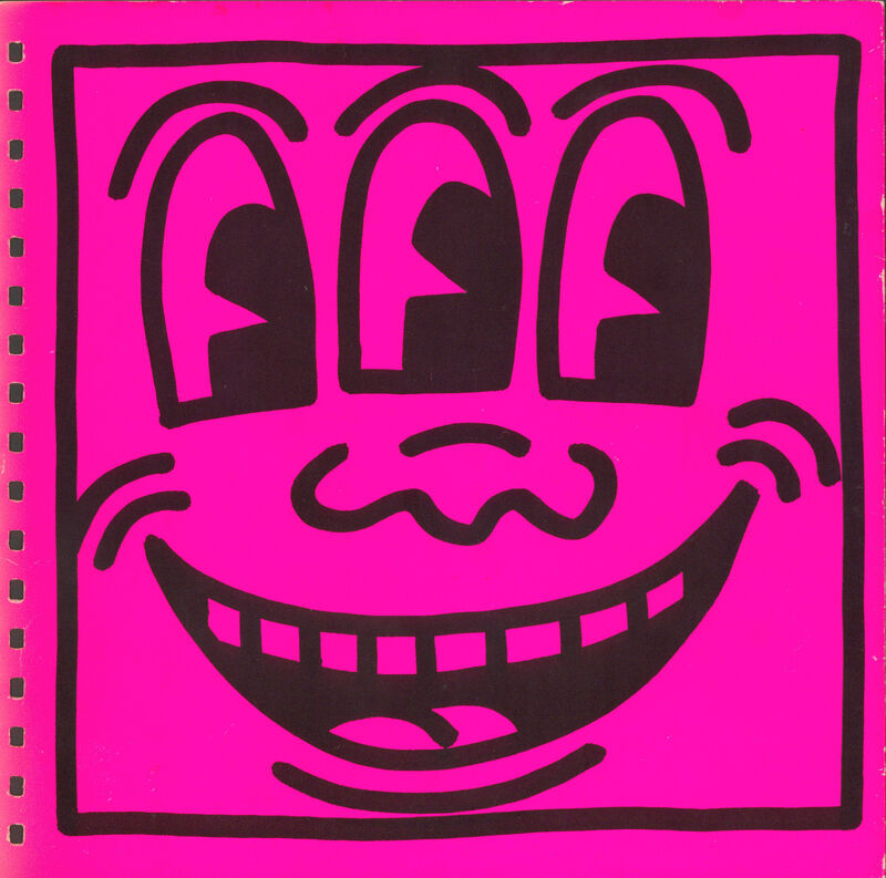 Keith Haring, ‘Keith Haring cover art (Keith Haring Three Eyed face) ’, 1982, Ephemera or Merchandise, Lithographic book cover, Lot 180 Gallery