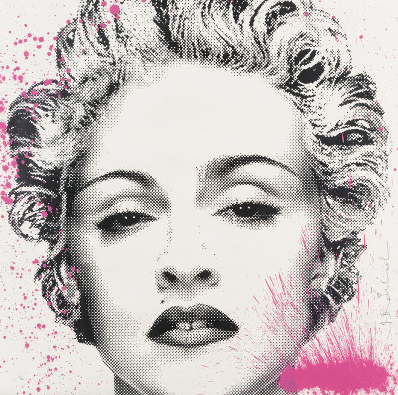Mr. Brainwash, ‘Happy B-Day Madonna’, 2017, Print, Hand-embellished screenprint on archival paper, Tate Ward Auctions