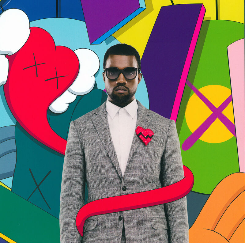 KAWS, ‘KAWS Poster Art 2008 (KAWS Kanye West 808s and Heartbreak)’, 2008, Posters, Offset lithograph, Lot 180 Gallery