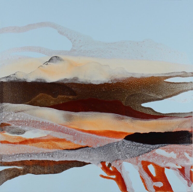 Linda Celestian, ‘Rusty Earth’, Painting, Acrylic, InLiquid