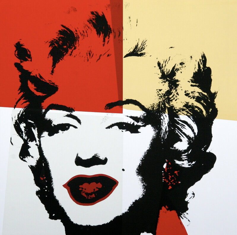 After Andy Warhol, ‘Golden Marilyn 11.38’, 1967 printed later, Reproduction, Silkscreen on Museum Board, Pinto Gallery