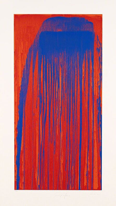 Pat Steir, ‘Peacock Waterfall’, 2001