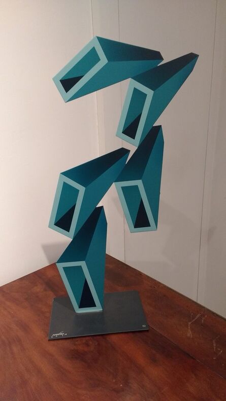 Daniel Sanseviero, ‘Blue sculpture’
