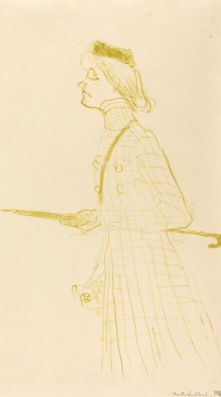 Henri de Toulouse-Lautrec, ‘Yvette Guilbert’, 1894