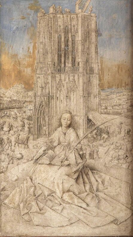 Jan van Eyck, ‘Saint Barbara’, 1437