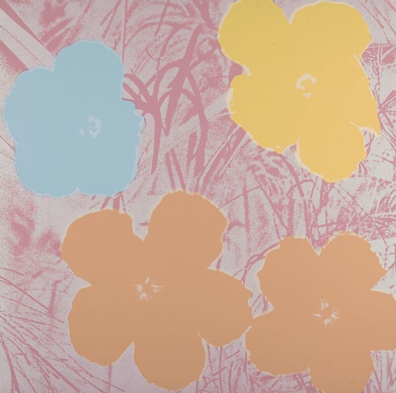 Andy Warhol, ‘Flowers [Feldman and Schellmann II.70]’, 1970, Print, Screenprint in colours on wove, Roseberys
