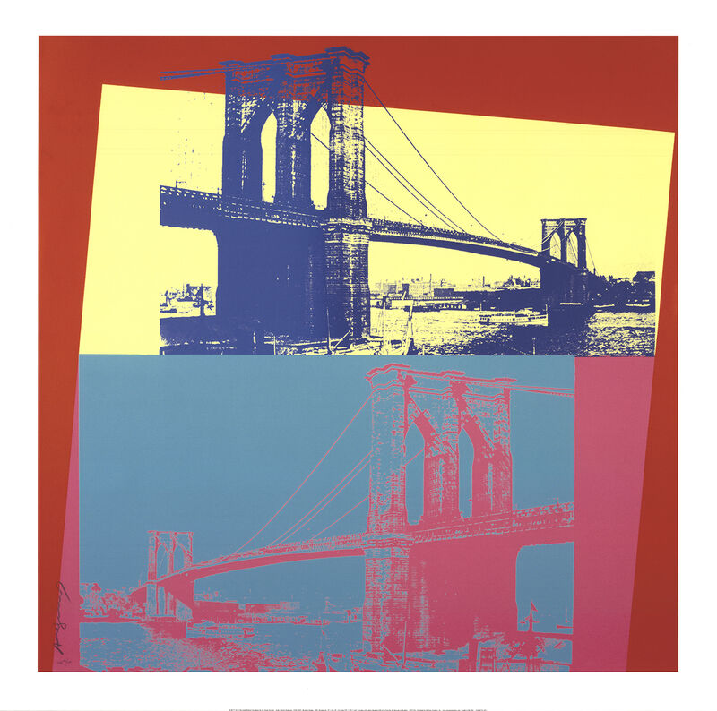 Andy Warhol, ‘Brooklyn Bridge’, 2014, Reproduction, Giclee, ArtWise