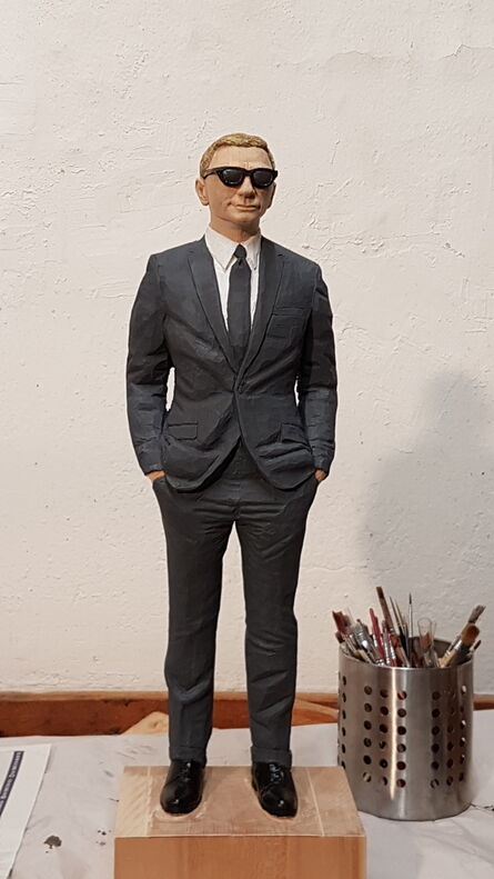 Christof Paul, ‘Man with gray  suit’, 2019