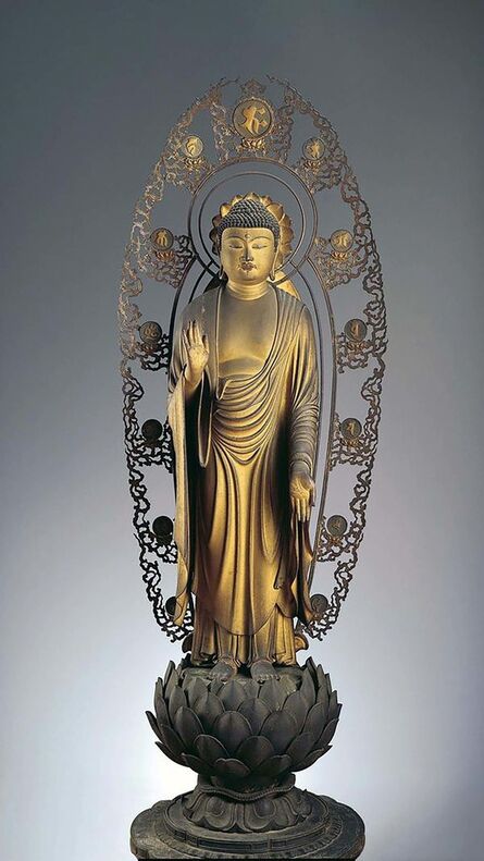 Kaikei, ‘Standing Shaka Buddha’, ca. 1210