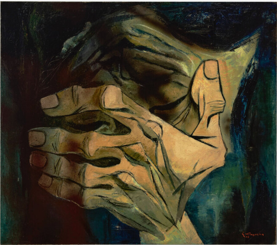 Grieving Woman