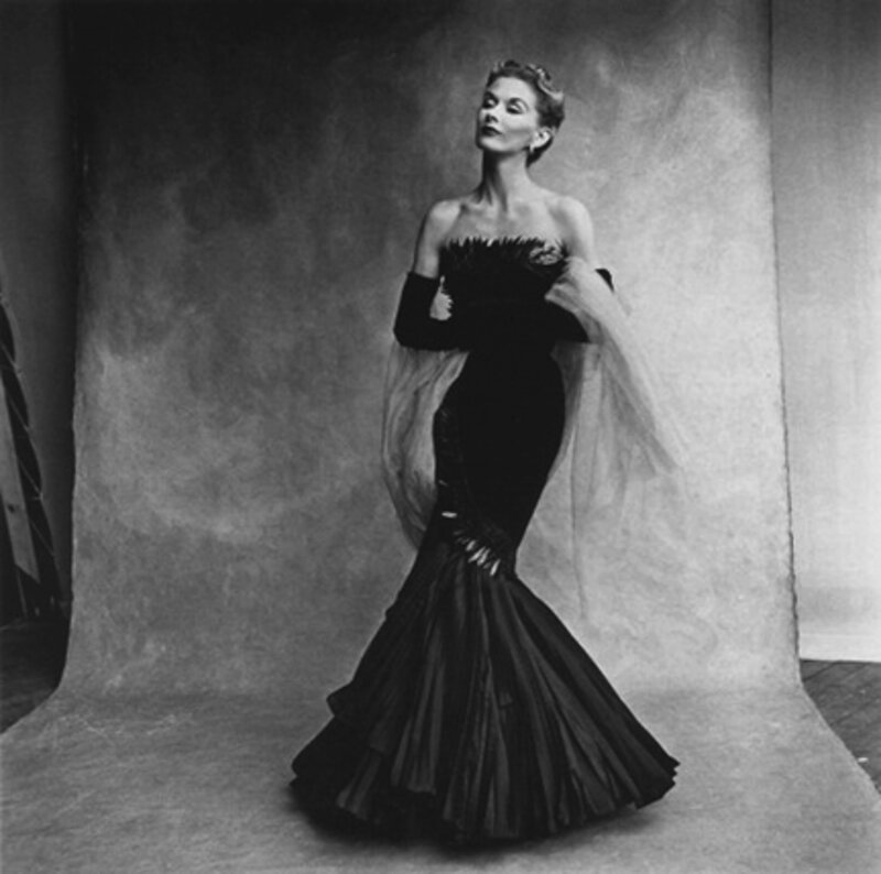 Irving Penn, ‘Mermaid Dress: Lisa Fonssagrives in Rochas’, 1950, Photography, Platinum Palladium Print, Staley-Wise Gallery