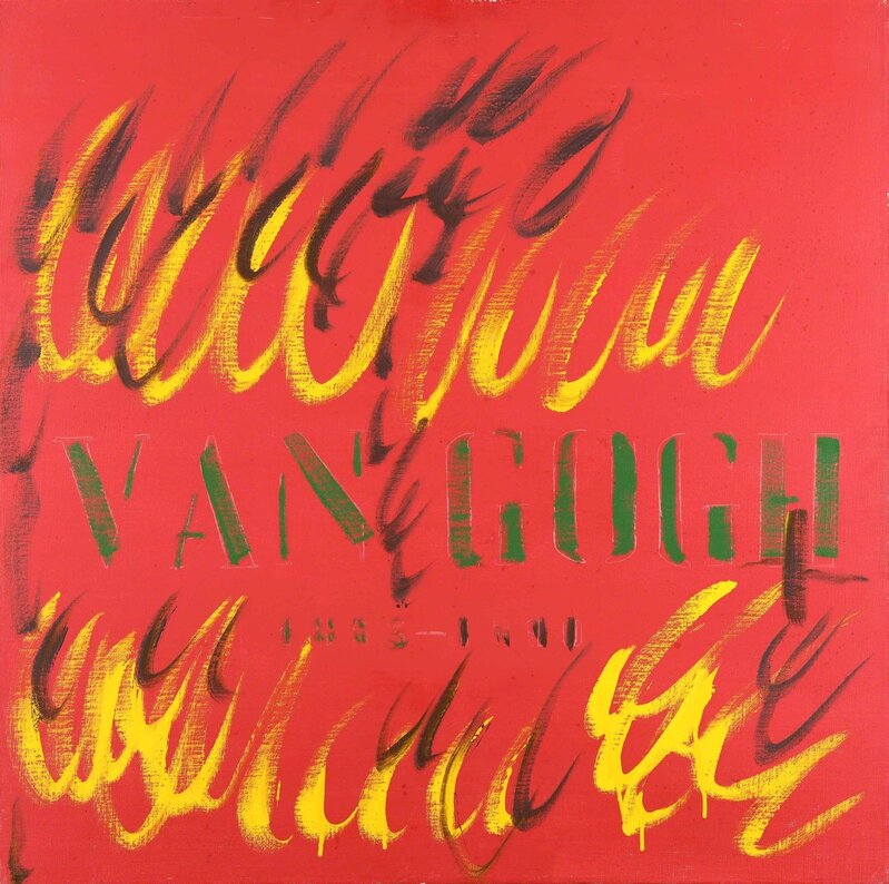 Tano Festa, ‘Van Gogh’, 1981, Painting, Oil on Canvas, Cambi
