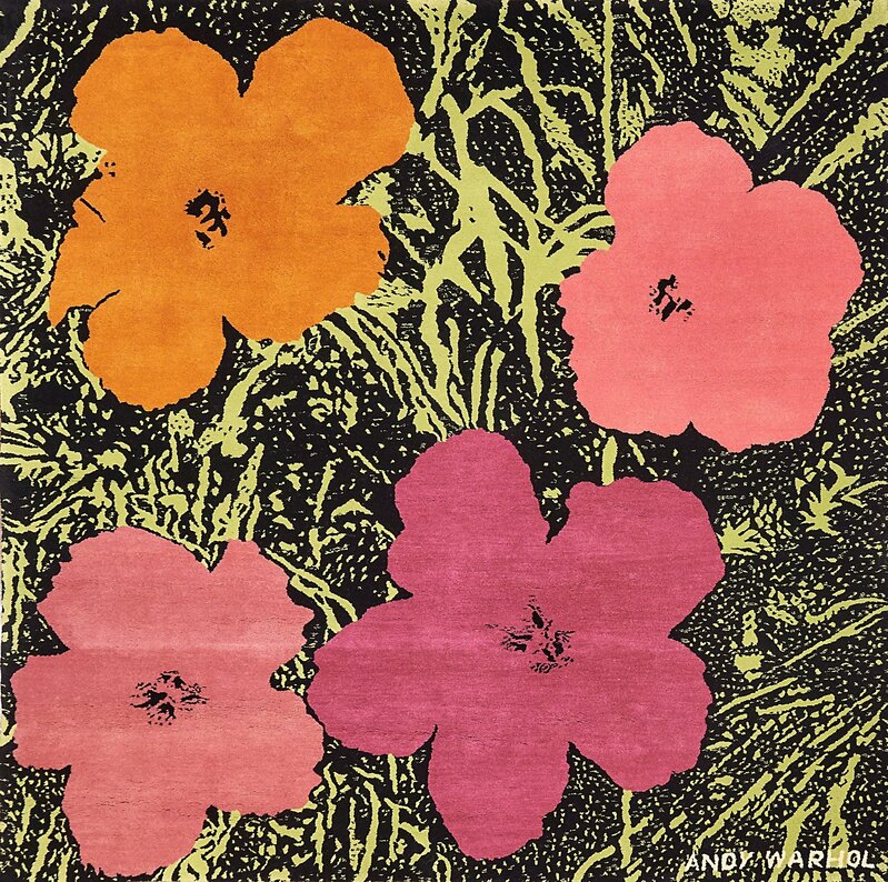 Andy Warhol, ‘Flowers Tapestry’, 1968, Textile Arts, Wool, Rago/Wright/LAMA