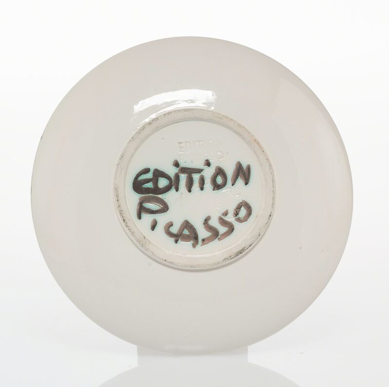 Pablo Picasso, ‘Picador’, 1952, Design/Decorative Art, White earthenware ceramic plate with black oxide and white glaze, Heritage Auctions