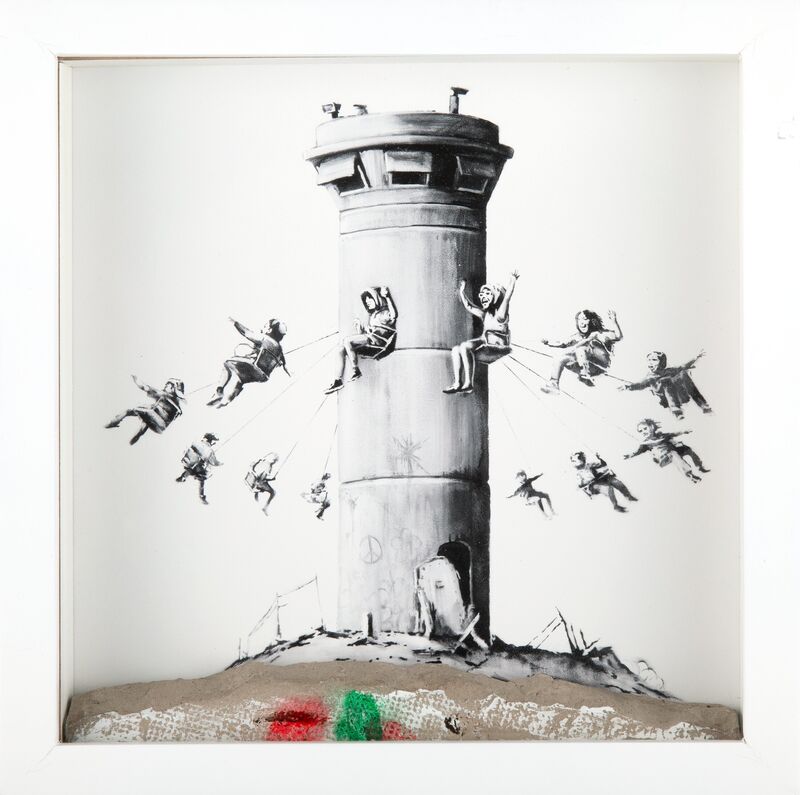 Banksy, ‘Walled Off Hotel Box’, 2017, Ephemera or Merchandise, Lithograph with concrete, Heritage Auctions