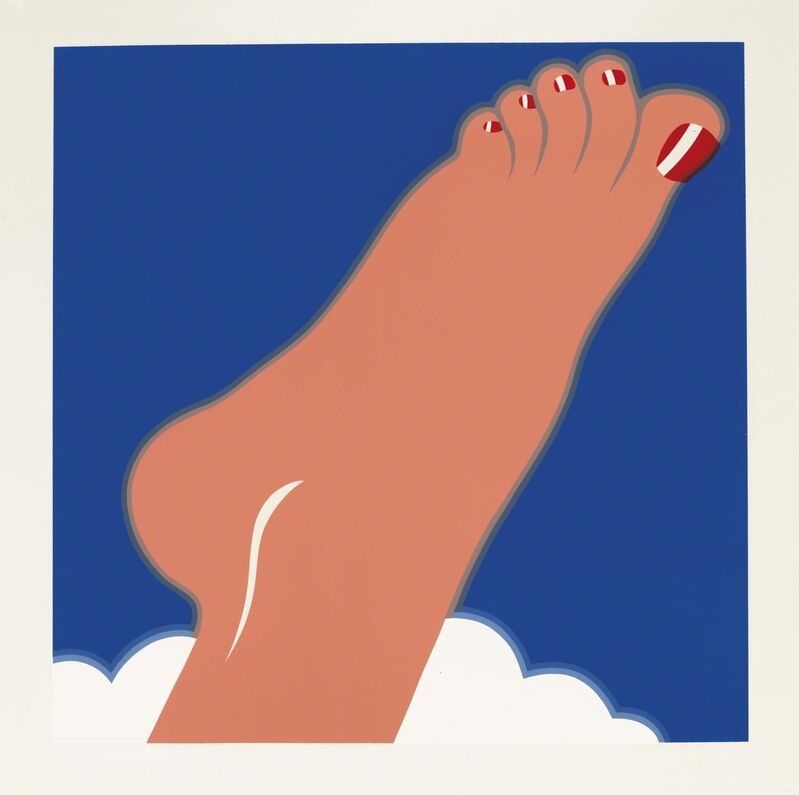 Tom Wesselmann, ‘Seascape (Foot), from Edition 68’, 1968, Print, Screenprint in colors on white card paper, Christie's