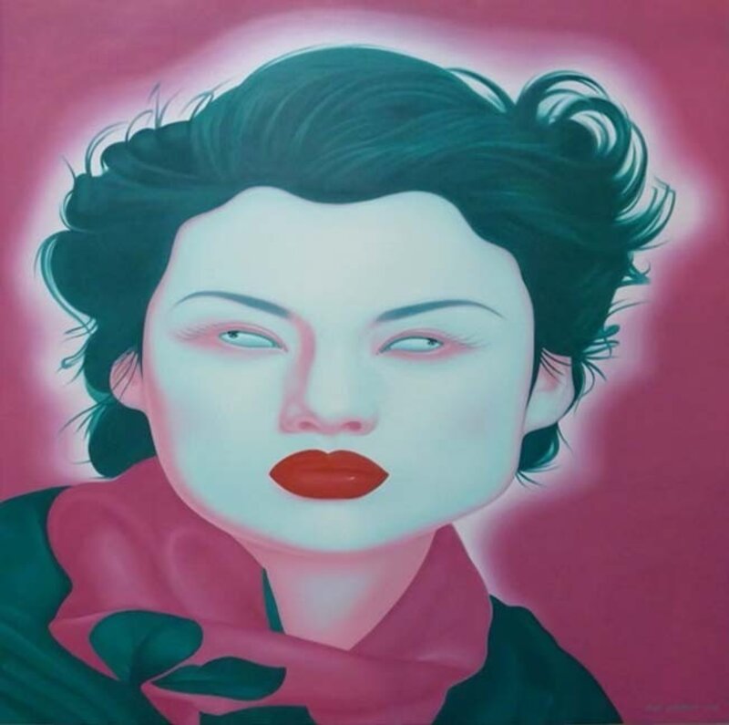 Feng Zhengjie 俸正杰, ‘Untitled (Portrait of a woman)’, 2005, Painting, Oil on canvas, Artsy x Rago/Wright