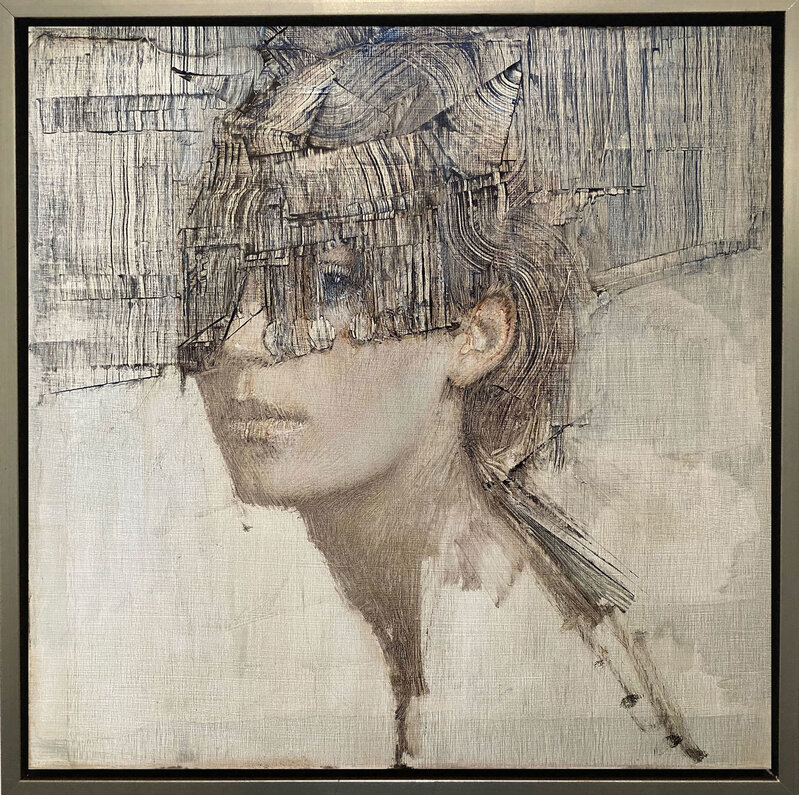 Daniel Bilmes, ‘Veiled’, 2020, Painting, Oil on Panel, ARCADIA CONTEMPORARY