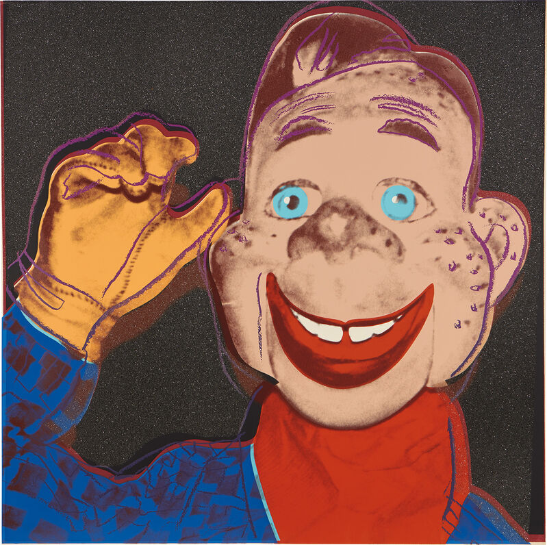 Andy Warhol, ‘Howdy Doody, from Myths’, 1981, Print, Screenprint in colors with diamond dust, on Lenox Museum Board, the full sheet., Phillips
