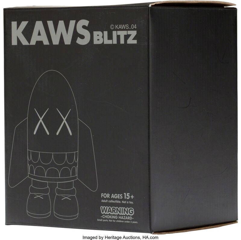 KAWS, ‘Blitz (Grey)’, 2004, Sculpture, Painted cast vinyl, Heritage Auctions